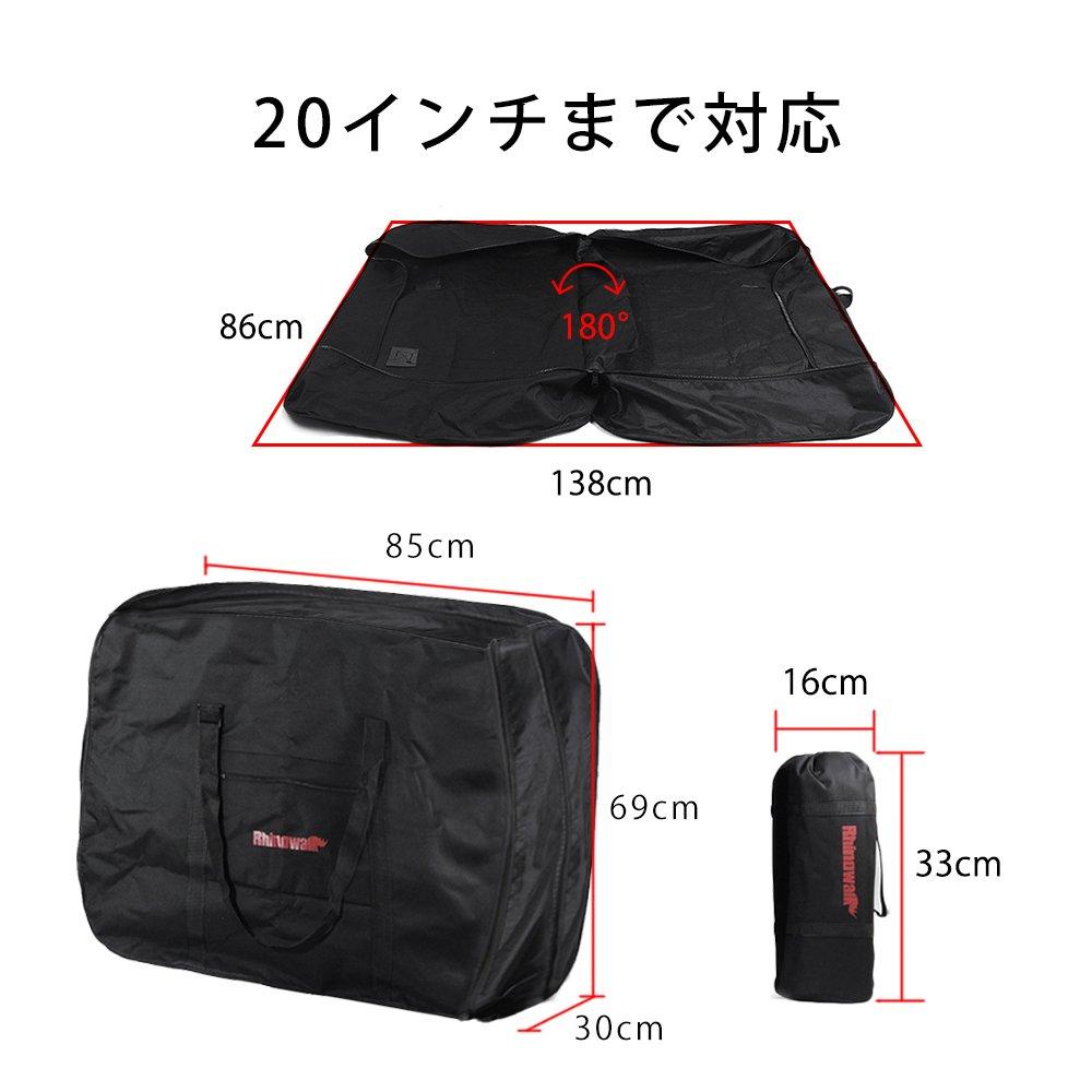 Folding Bicycle Storage Bike Bag for Inch Includes Dedicated Perfect for and Carrying Bag, 16-20 Bikes, Case, Cycling, Touring,