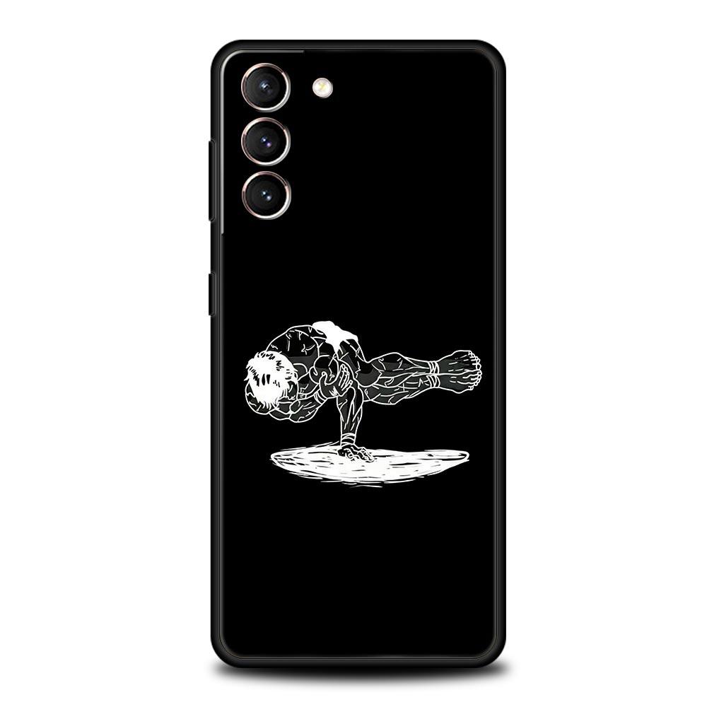 Phone Case For Samsung Galaxy S25 Edge S24 S23 S22 S21 Ultra S20 FE 5G S10 S10E S9 Plus Soft TPU Cover Boxing Champion Themed