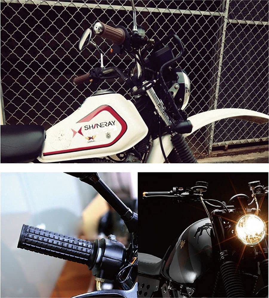 Beatus 22.2mm 1 inch Handlebar Grip Bike Penetration Type Left