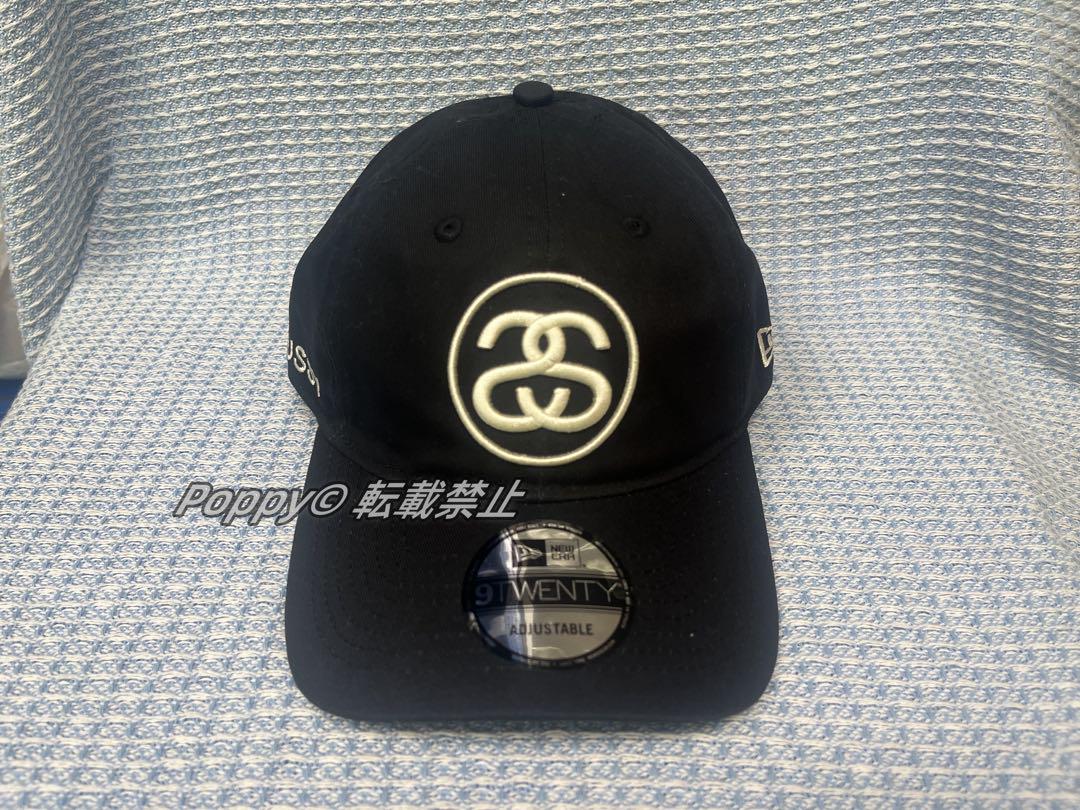 

[USED] Stussy black New Era 9Twenty Basic CAP