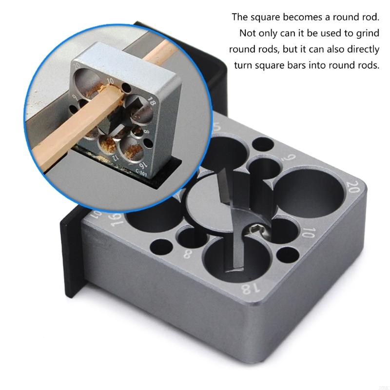 Woodworking Drill Guide Jig With 8 Size Option 8mm To 20mm Tipped Cutter Suitable For Professional Quality Dowel J0MC