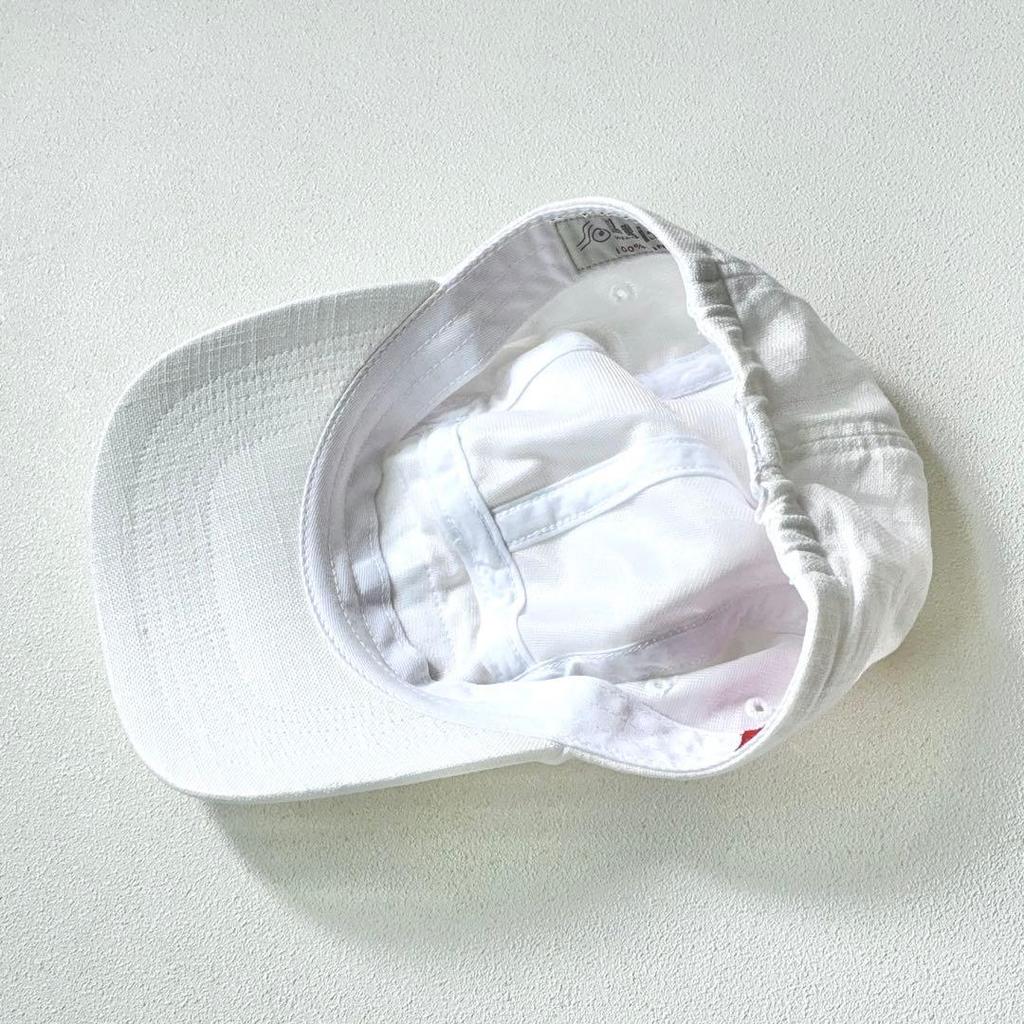 Used Supreme Linen Fitted Camp Cap 22SS