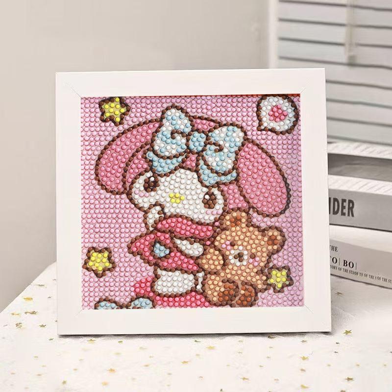 High-End Diamond Painting Diy Van Gogh Starry Sky Cat Creative Handmade Toy Table Decoration Diamond Painting With Frame