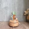 Elegant Wooden Music Box Castle Carousel Musical Box Birthday Christmas Gift for Girlfriend Boyfriend Music Box Present