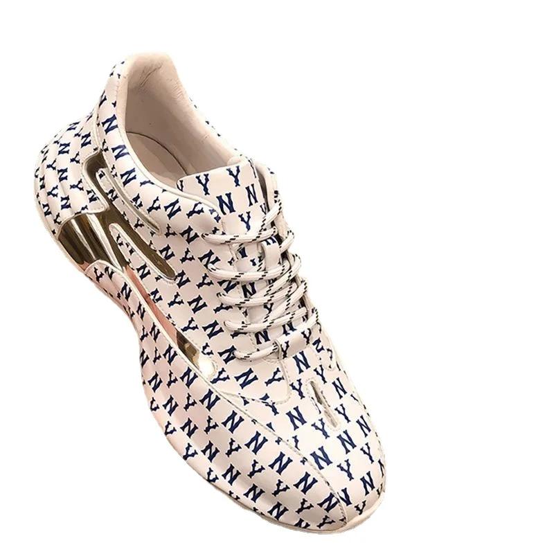 Luxus 2024 Neue Herren Atmungsaktive Sportschuhe Beliebte Niedrig geschnittene Dicke Sohle Erhöhte Freizeitschuhe Outdoor Laufschuhe Sneaker