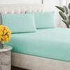 Simple Solid Color Pattern Mattress Three-Piece Digital Printing Mattress Bedding Set Adult Children