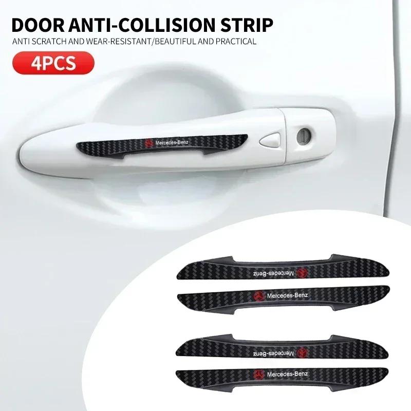 4pcs Car Body Protector Sticker Anti-Collision Protective Strip for Mercedes Benz W211 W204 W210 W203 CLA GLA Auto Accessories AZ7