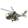 1/72 Scale Aircraft Ah-64 Helicopter Gunships Plane 3d Puzzle Assembly ABS Plastic Model Plane Kits Building Blocks Model Airpla