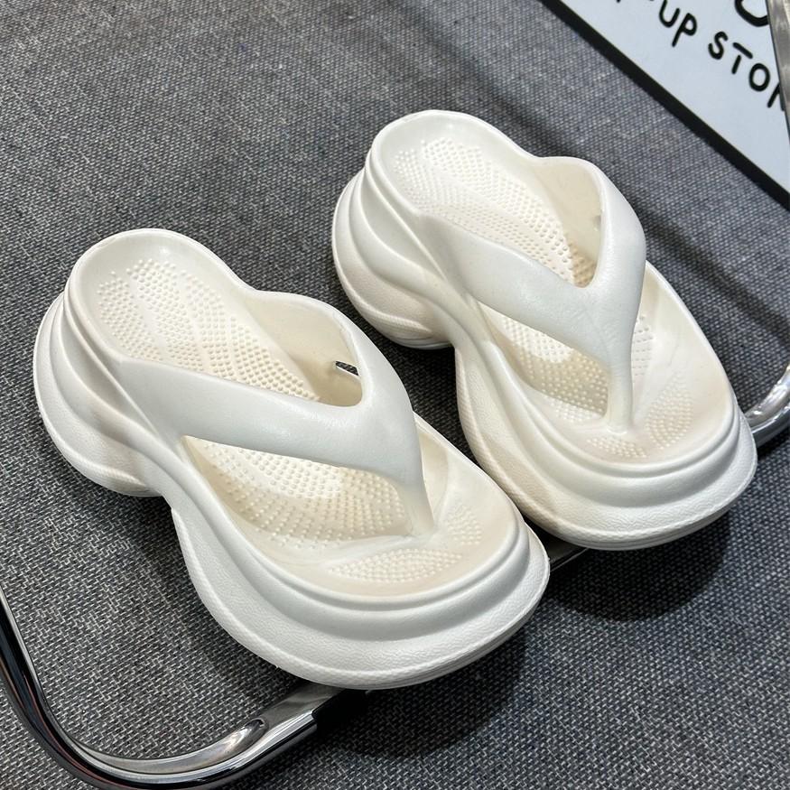 

Новые летние шлепанцы женские летние на толстой подошве прохладные тапочки 39/40 positive size