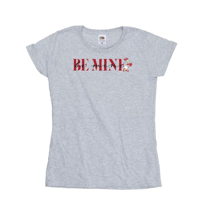 Disney Womens/Ladies Valentine Be Mine Daisy Duck T-Shirt
