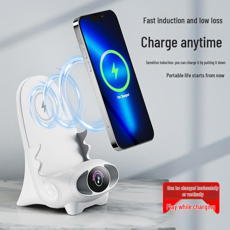 V815W Vertical Wireless Fast Charging Phone Holder Stand