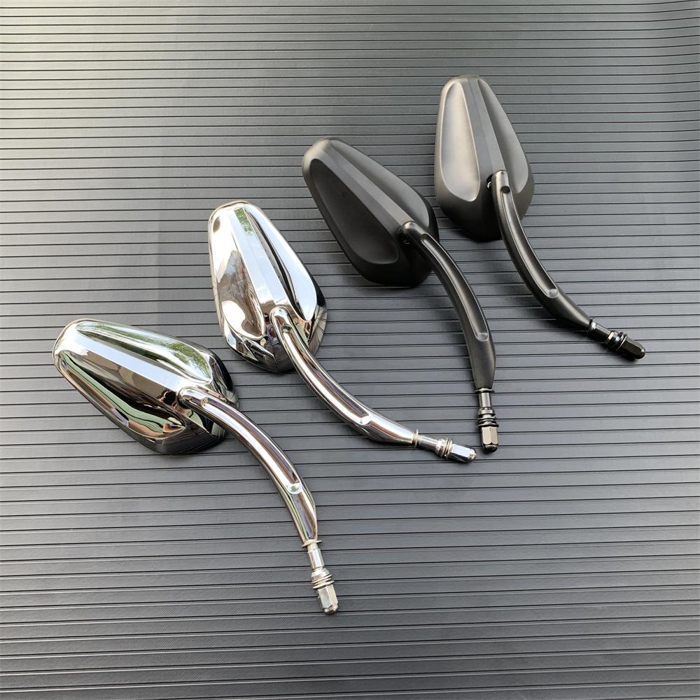 Motorcycle Rearview Rear View Mirrors Glass Back Side Mirror Right Left For Harley 883 1200 48