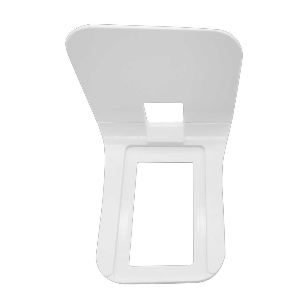 

Outlet Shelf Wall Holder Wall Mounted Socket Organizer Rack Socket Floating Shelves Home Organization Shelf for Bathroom Bedroom білий