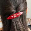 Aesthetic Y2K Spring Clip Retro Rhinestone Side Bangs Clip Acetate Hair Clip  Hair Accessory
