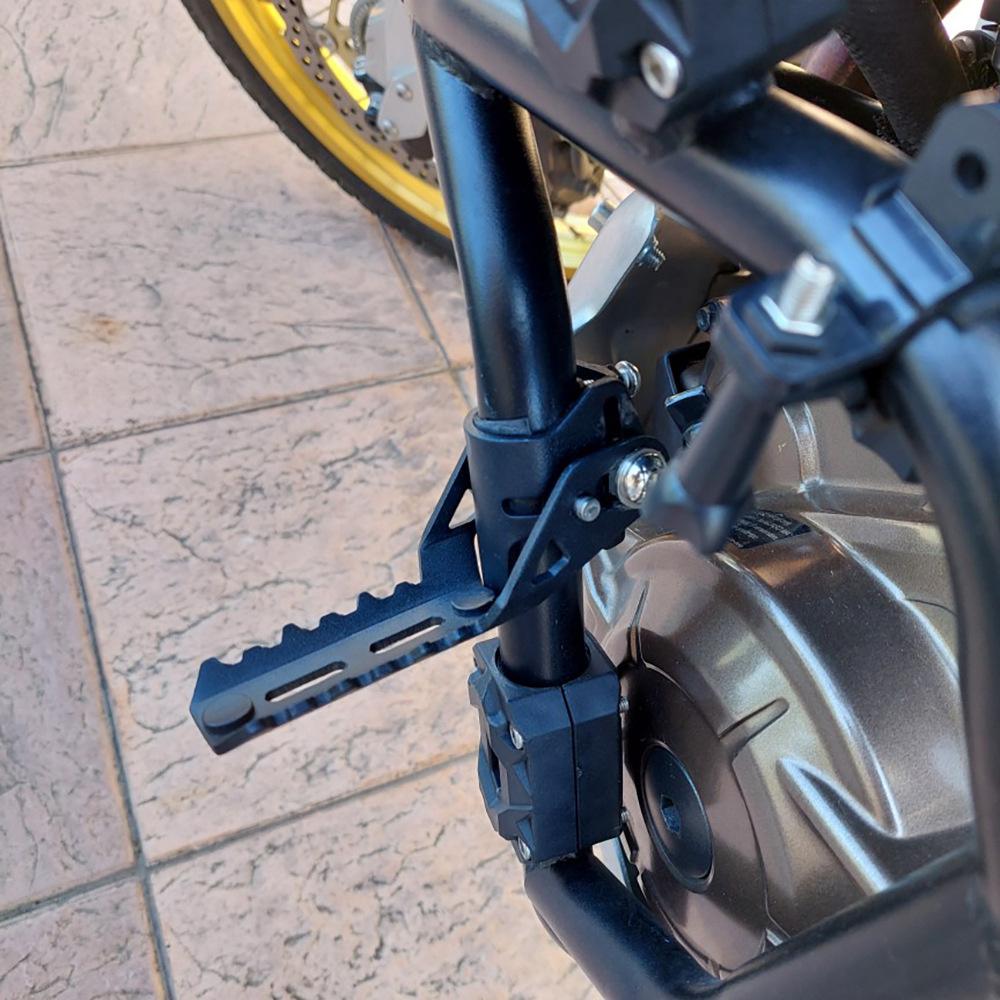 Motorkerékpár Első Lábzsámolyok Összecsukható Lábpihentetők Bilincsek Csőátmérő 22-25mm BMW R1250GS R1200 GS adv Adventure LC 2013-2022