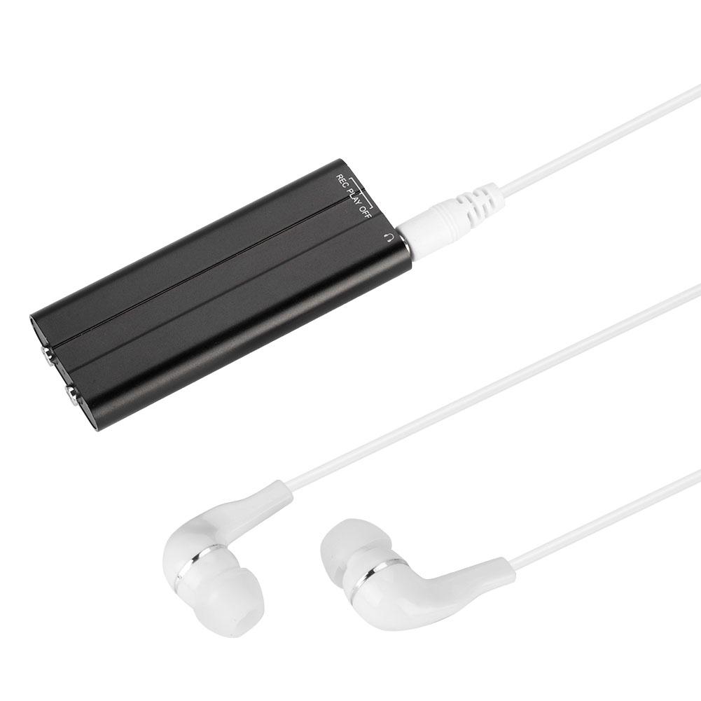 Profesional 8 GB Mini Voice Recorder Pen with Clip Continuous 20‑hour 192Kbps Recorder
