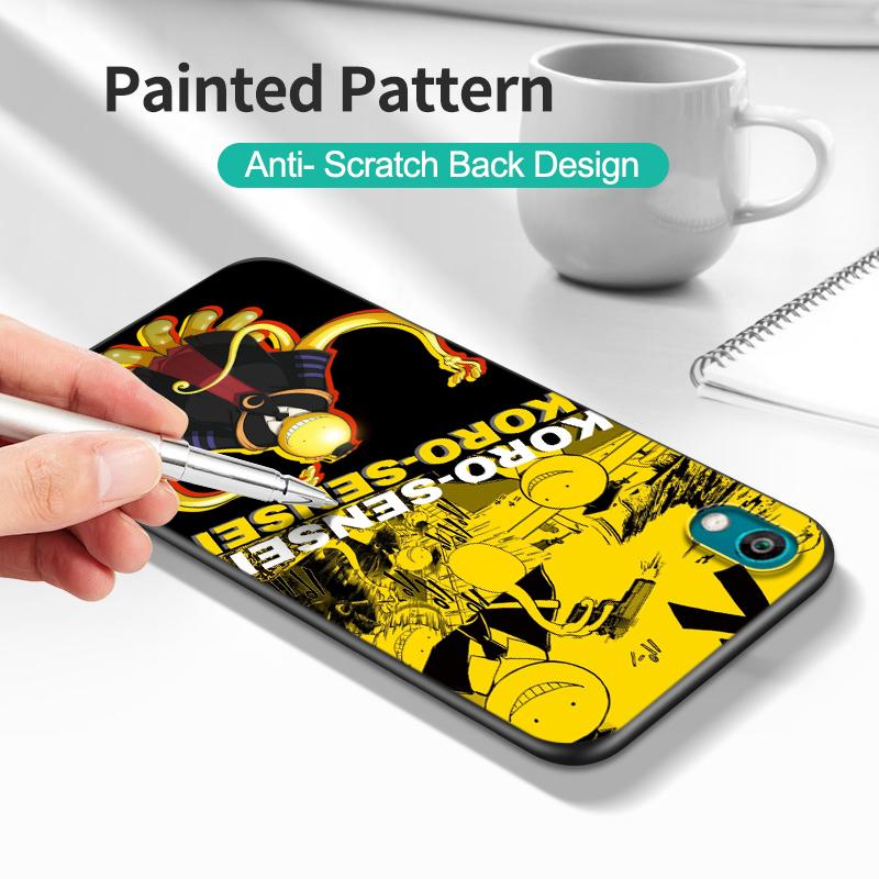 Black tpu Case For Huawei Y9S Y6S Y8S Y5P Y7P Y8P y7 Y5 lite Prime 2018 Y6 2019 Cover Assassination Classroom