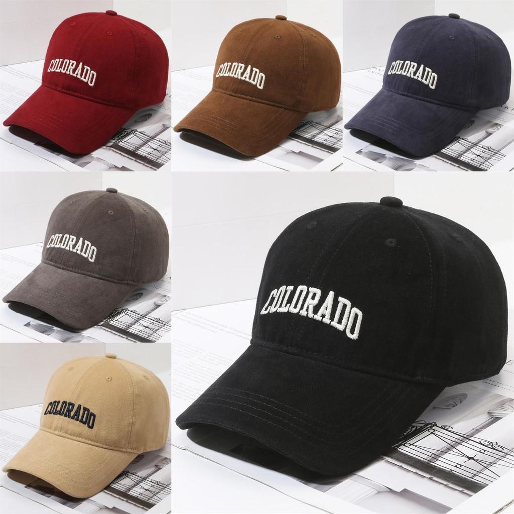 Embroidery Colorado Letter Baseball Cap Outdoor Sun Protection Breathable Hat