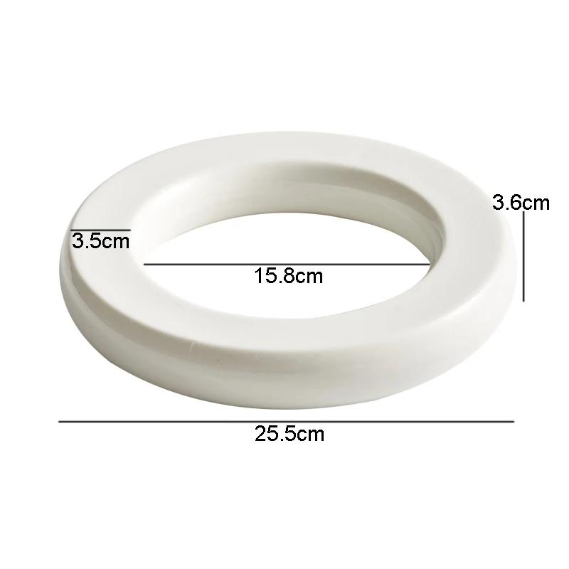 

Круглая тарелка для пончиков Керамическая столовая посуда Десертная тарелка для закусок Суши-блюдо Дим-сам Обеденная тарелка Художественная концепция столовой посуды