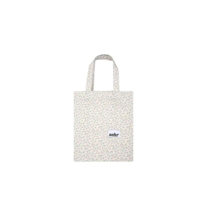 Cotton Flower Mini Bag (Light Blue)