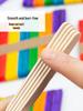 Colorful Wooden Craft Sticks for DIY and Kids’ Projects