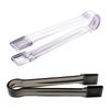 1Pc Plastic Kitchen Ice Tongs Food Serving Tong Cube Sugar Clip Grabber