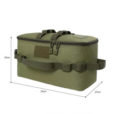 Outdoor Camping Utensils Storage Bag Military Fan Portable Folding Handbag Multi-Functional Storage Bag for Picnic And Hiking