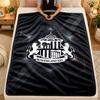 Flannel BlanketSunderland Warm Soft Throw Blanket for Indoor Sofa Bed Living Room Use