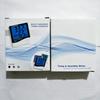 Hygrometer Thermometer Temperature Humidity Meter Alarm Clock Calendar Tester with LCD Screen for Eyelash Extensions
