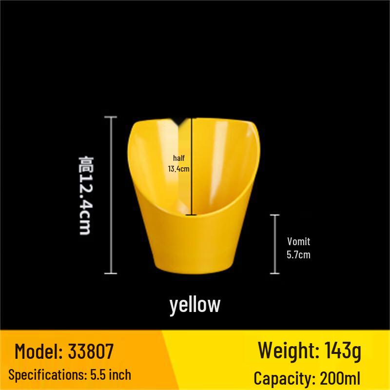 A5 Melamine Slanted Salad & Sauce Bowl