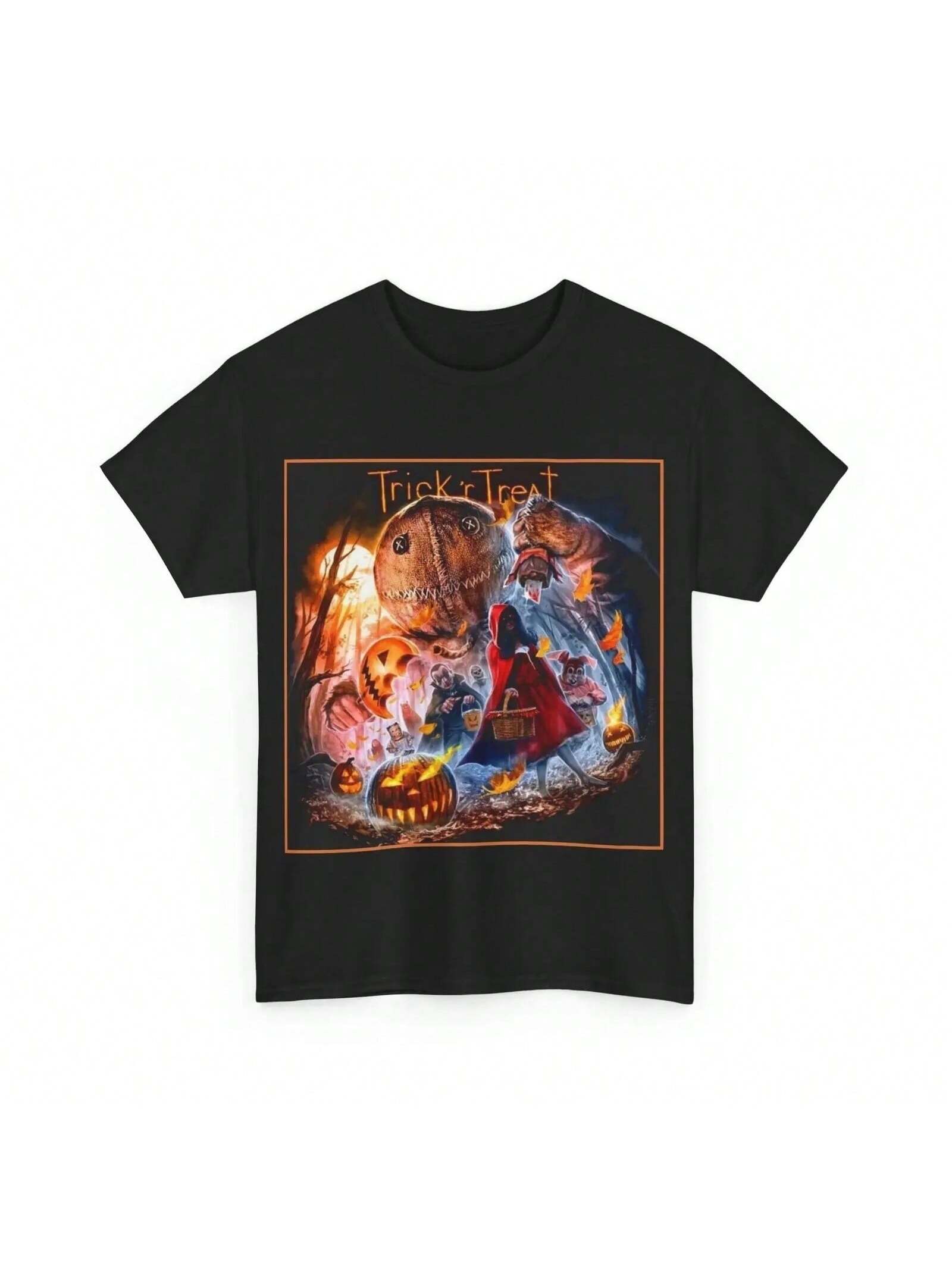 Trick R Treat Movie T Shirt Unisex Heavy Cotton Tee S