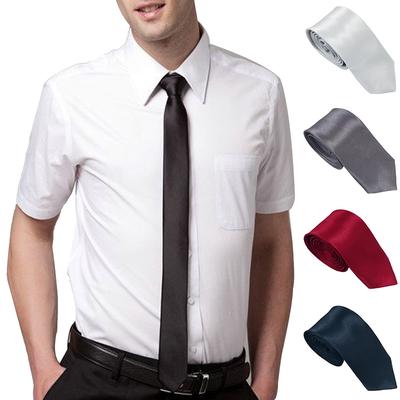 Satin Silk Norrow Tie 5cm Wedding Men 1PC Slim Suit Neck Tie Party Shirt Accessories Neck Tie  Jewelry Accessory