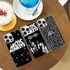 Phone Case A-Arctic Monkeys Band For iPhone 17 16e 16 15 14 13 12 11 Mini Air Pro Max X XR 7 8 Plus Transparent Soft Back Cover