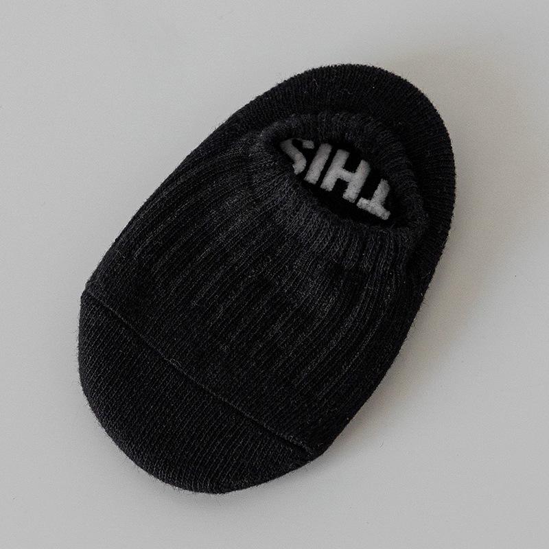 Infant Non-slip Floor Socks for Boys & Girls, Combed Cotton, Ages 0-3 Years, Ideal for Spring & Autumn.