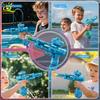 HUIQIBAO Electric Pulse Water Gun Simulated Flame Sensor Light Fully Automatic Fights Toy Water Pistol Outdoor Beach Toys Adult