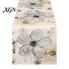 Floral Table Runner for Dining Room Runner, Spring Summer Flower Prints, 72 Inch Botanical Garden Print Farmhouse Cover Home Decor Soft