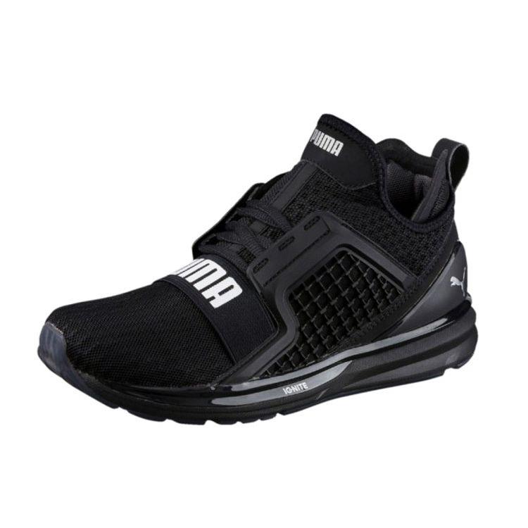 Puma Ignite Limitless Low Running Shoes Women Sneakers Black 189496-01