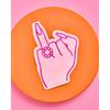 xo, Fetti Bachelorette Party Ring Finger Napk - 25 count | Rose Gold + Pink 3-ply Cocktail Napk, Bach Decorations, Bridal Shower Gift, Engagement