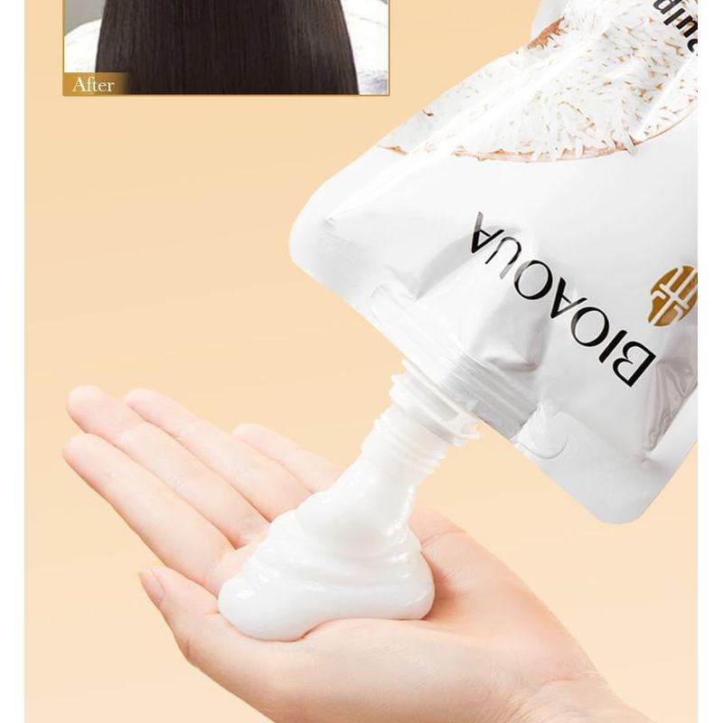 BIOAQUA - Rice Raw Pulp Hair Mask 400g