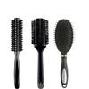 Brosse À Cheveux - Touch of Beauty - Noir - 3 Pièces - Pour Tous Types De Coiffures