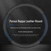Carbon Fiber Texture Suede Steering Wheel Cover, Non-Slip, Sweat-Absorbent, Universal, All-Season Design.