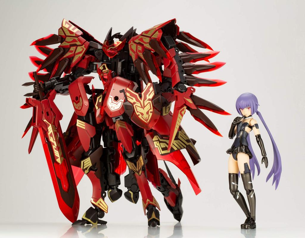 Frame Arms Girl Crimson Wing Set Approximately 235mm plastic model kit M.S.G & (Stylet Ver.) - tall, non-scale