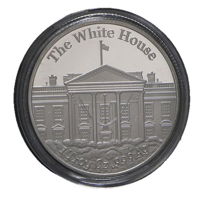 Silver Commemorative Coin & Medal Collection: Foreign Currency Ornament & Craft Gift