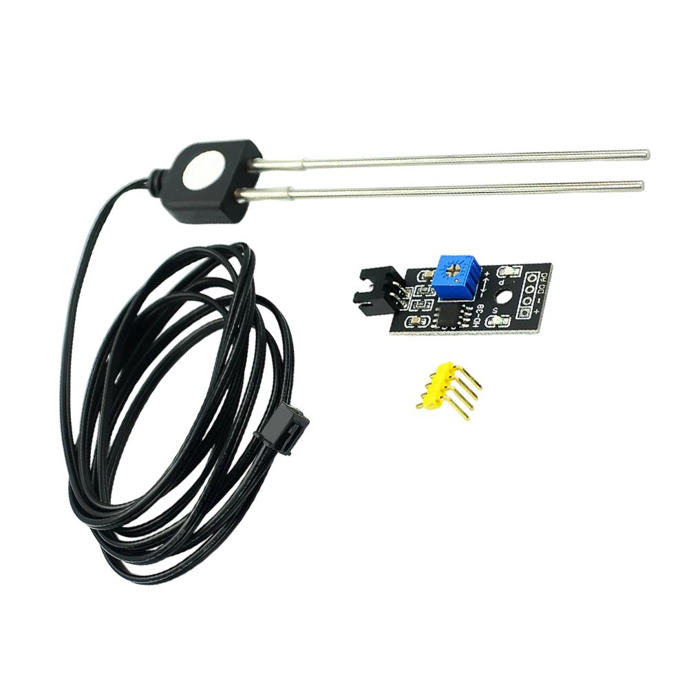 Soil Moisture Sensor Module 3.3-12V Analog Digital Detection Probe For Arduino DIY Agriculture Horticulture Testing Tool