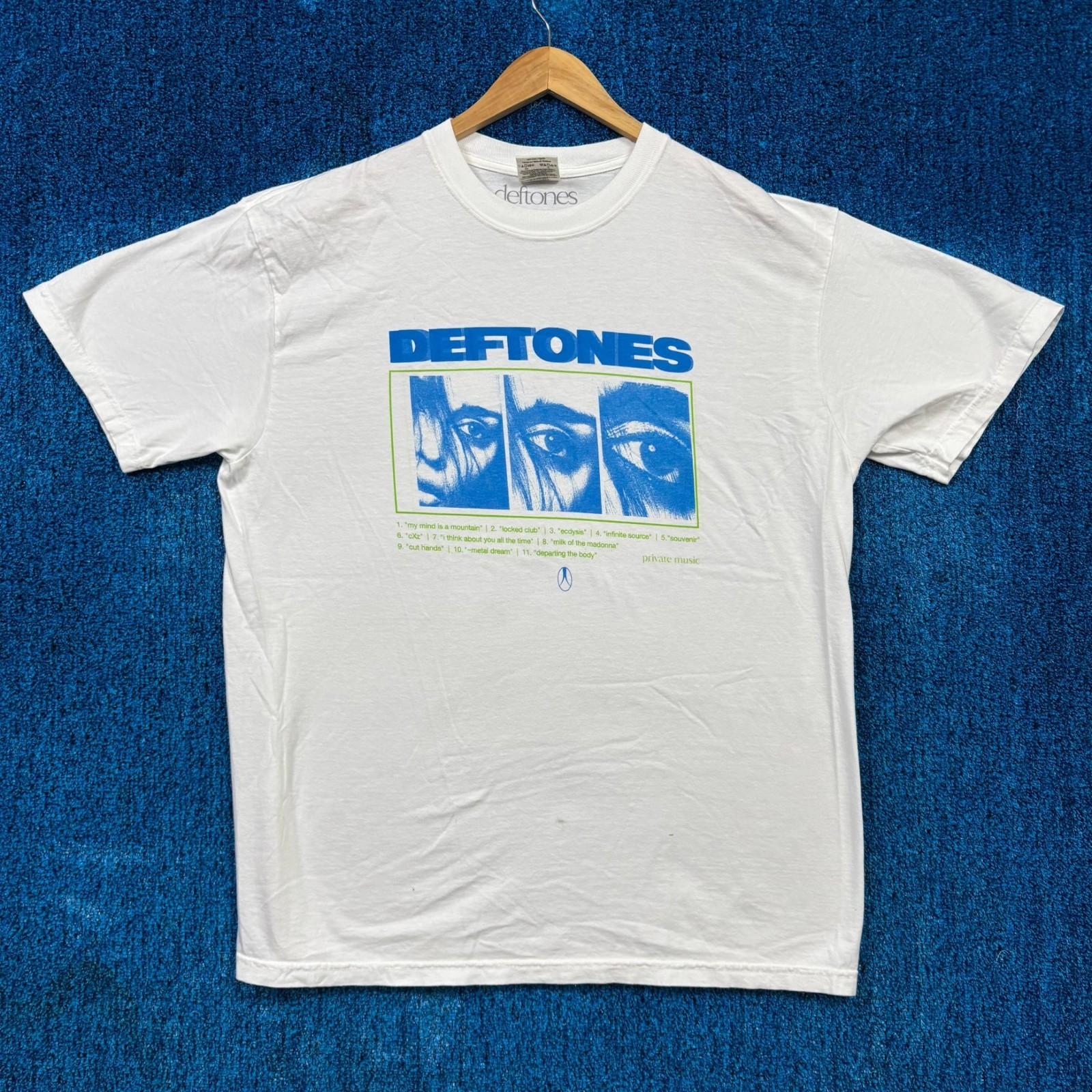 Deftones Self Titled Graphic T-Shirt Size Extra Large XXXL