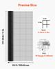 Hardware Cloth 183cm x 15.2m, 1/2 in 19 Gauge Galvanized Wire Mesh Roll, Weather-Resistant Vinyl Coated Chicken Wire Fencing, Heavy Duty Welded Garden