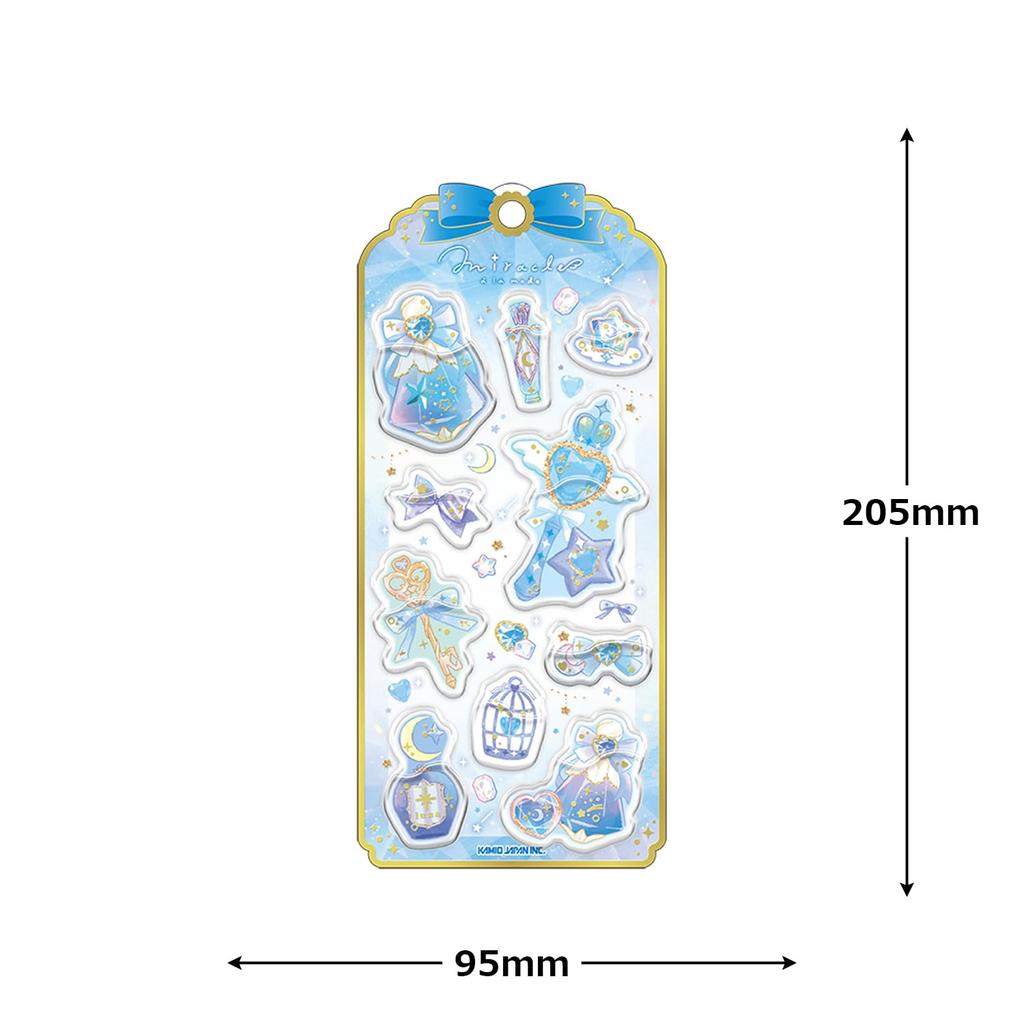 Kamio Japan Sticker Miracle A La Mode Blue 225894 Water-In
