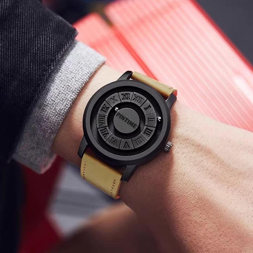 Military Waterproof Watch For Men Luxury Crolling Pointer Magnetic Force Watch Men Fashion Sport Quartz Chronograph