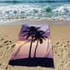 Bohemian Colorful Feather Dreamcatcher Print Beach Towel Ethnic Tribal Style Soft Microfiber Large Bath Towel For Festival