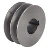 Motor Pulley Redefined V-Belt Pulley Cast Iron Made Double Slot A Type Sepcifically Designed For Motors And Power Tool Accessori
